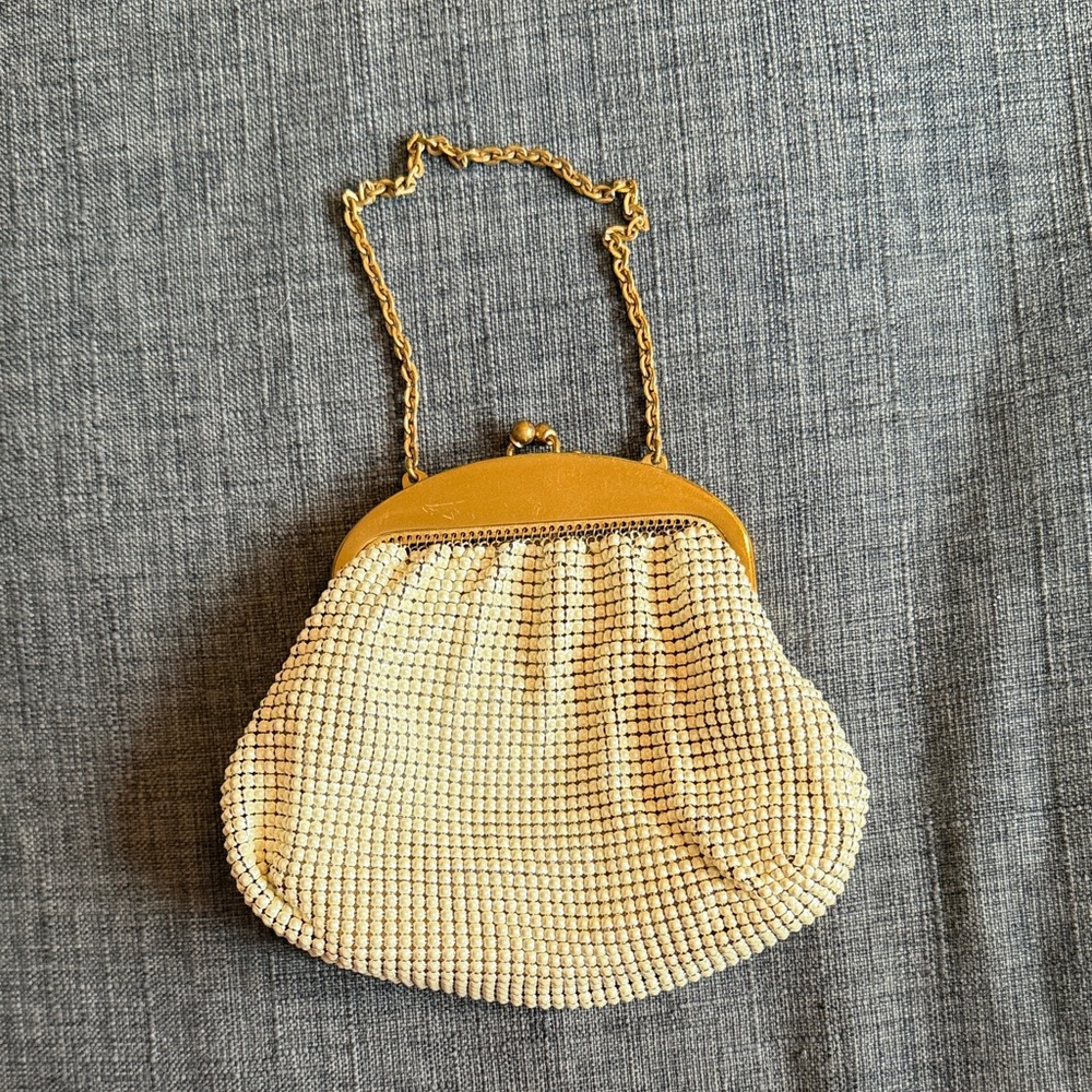 Vintage Elegant Gold Chain Evening Bag